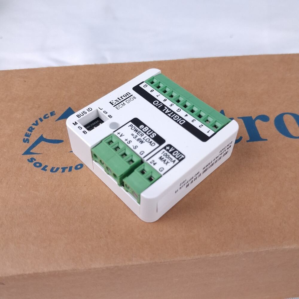 Extron ECM DIO8 eBUS Digital I/O Control Module 8-Port New in Box - Picture 5 of 13
